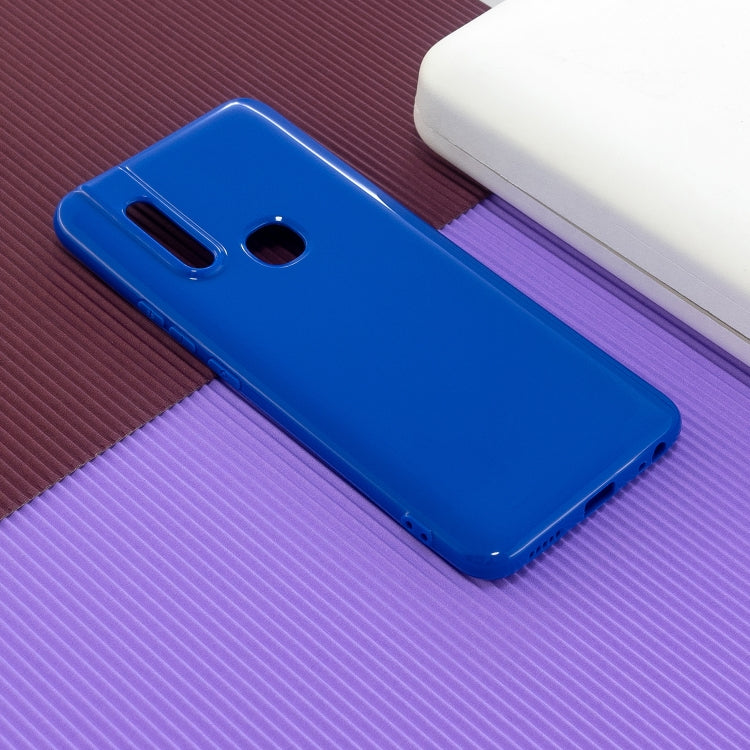 For Vivo V15 2.0mm Thick TPU Candy Color Protective Case