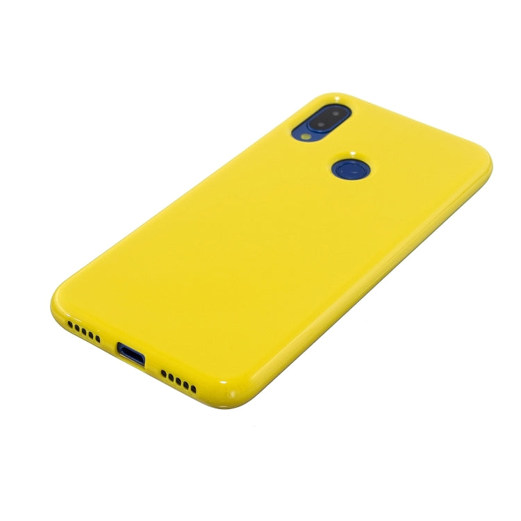 For Xiaomi Redmi Note 7 2.0mm Thick TPU Candy Color Protective Case