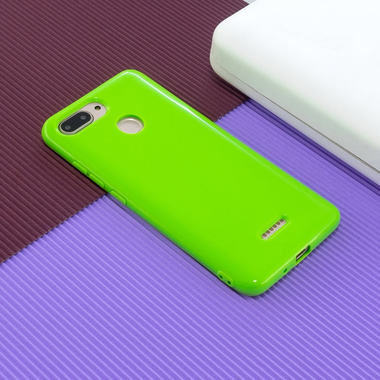For Xiaomi Redmi 6 2.0mm Thick TPU Candy Color Protective Case