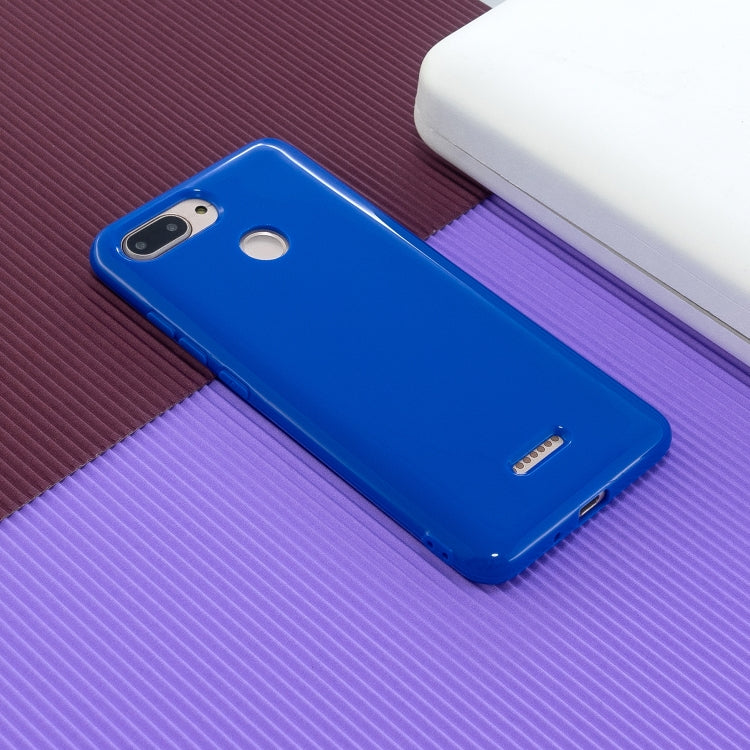 For Xiaomi Redmi 6 2.0mm Thick TPU Candy Color Protective Case
