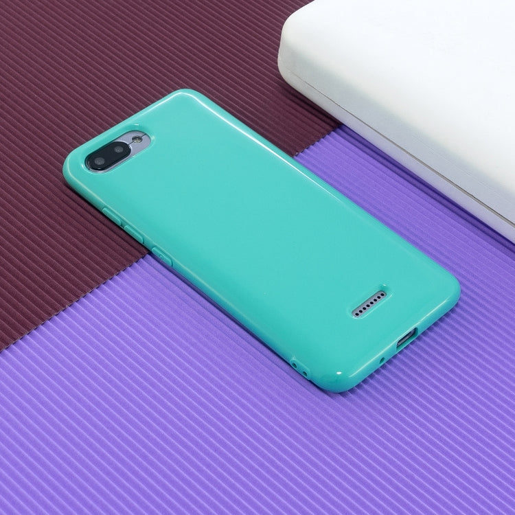 For Xiaomi Redmi 6A 2.0mm Thick TPU Candy Color Protective Case
