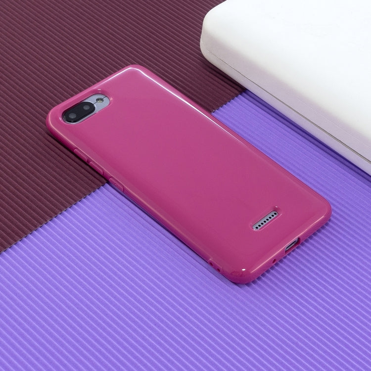 For Xiaomi Redmi 6A 2.0mm Thick TPU Candy Color Protective Case