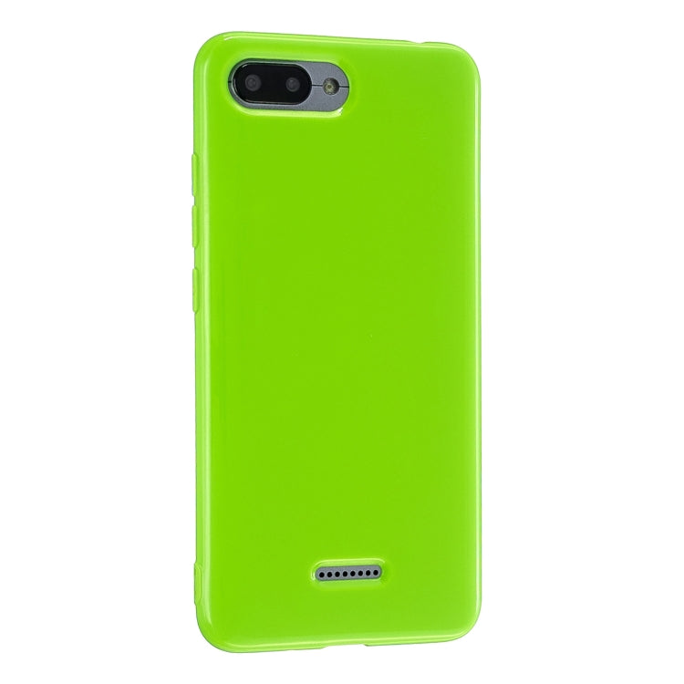 For Xiaomi Redmi 6A 2.0mm Thick TPU Candy Color Protective Case