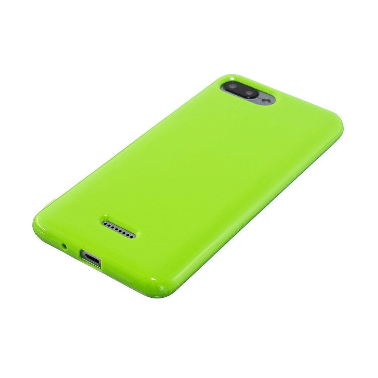 For Xiaomi Redmi 6A 2.0mm Thick TPU Candy Color Protective Case