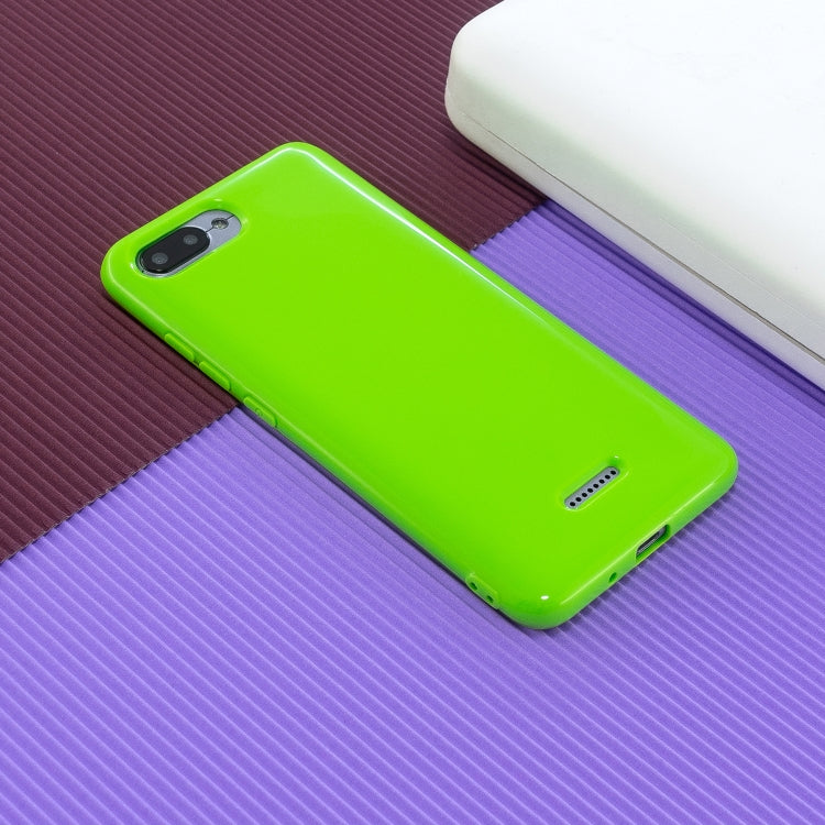 For Xiaomi Redmi 6A 2.0mm Thick TPU Candy Color Protective Case