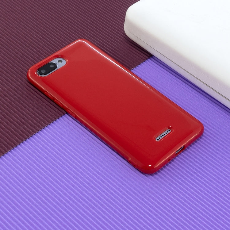 For Xiaomi Redmi 6A 2.0mm Thick TPU Candy Color Protective Case