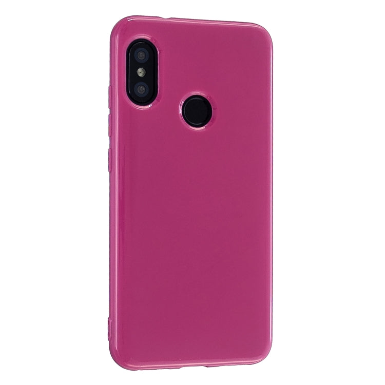 For Xiaomi Redmi 6 Pro 2.0mm Thick TPU Candy Color Protective Case