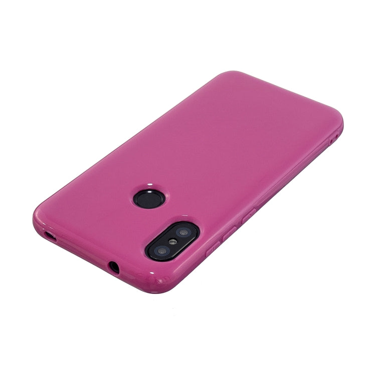 For Xiaomi Redmi 6 Pro 2.0mm Thick TPU Candy Color Protective Case