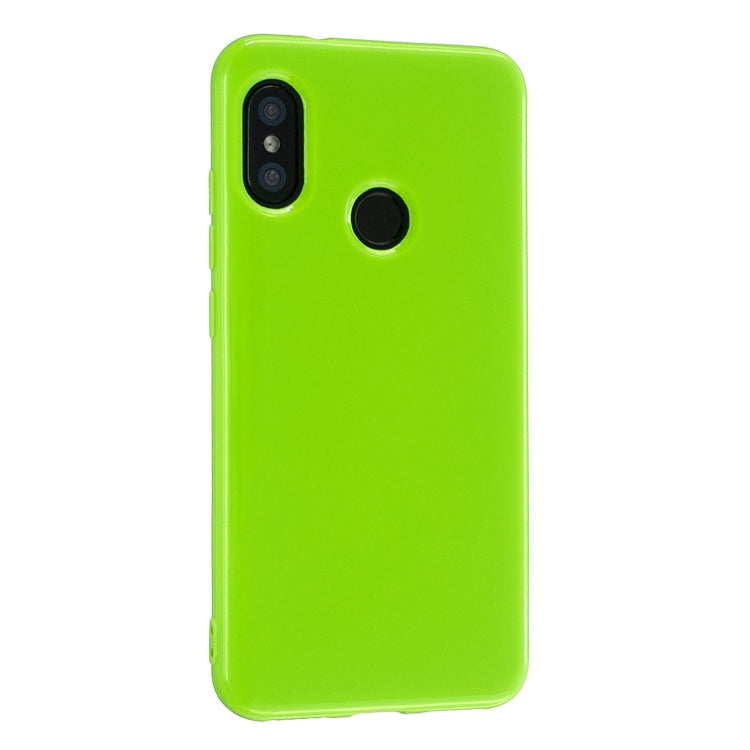 For Xiaomi Redmi 6 Pro 2.0mm Thick TPU Candy Color Protective Case