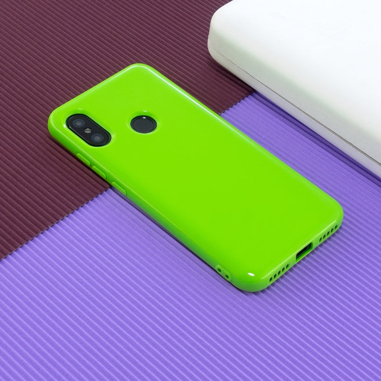For Xiaomi Redmi 6 Pro 2.0mm Thick TPU Candy Color Protective Case