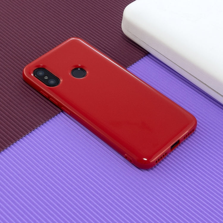 For Xiaomi Redmi 6 Pro 2.0mm Thick TPU Candy Color Protective Case