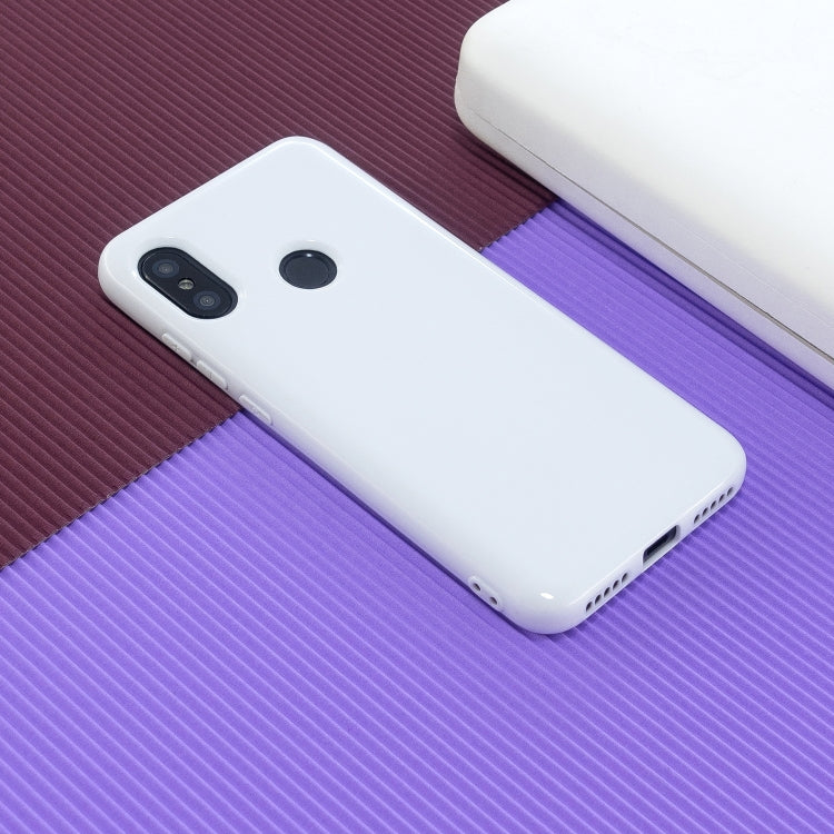 For Xiaomi Redmi 6 Pro 2.0mm Thick TPU Candy Color Protective Case
