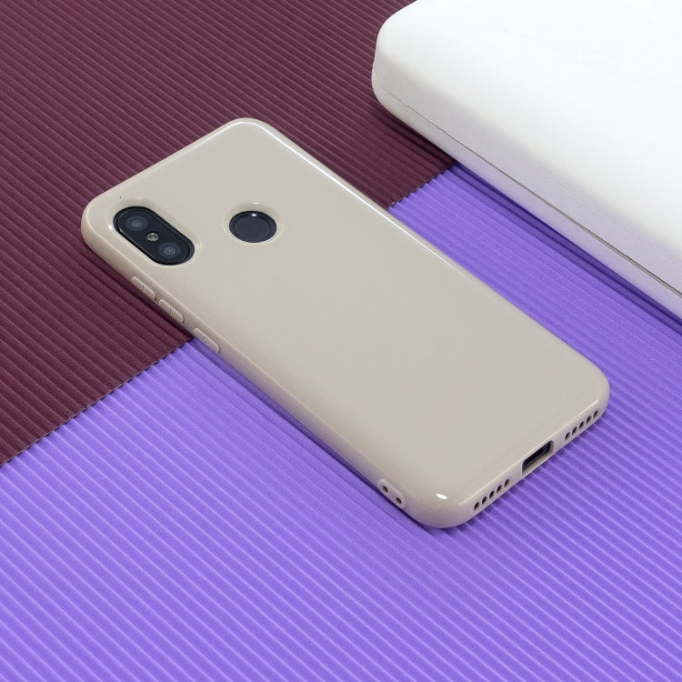 For Xiaomi Redmi 6 Pro 2.0mm Thick TPU Candy Color Protective Case