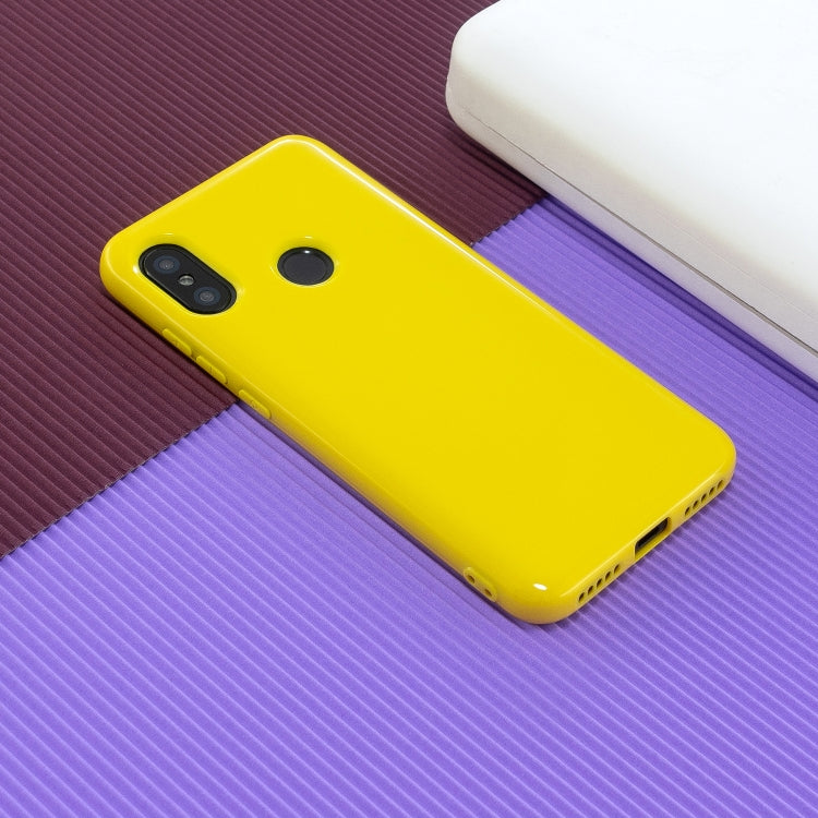 For Xiaomi Redmi 6 Pro 2.0mm Thick TPU Candy Color Protective Case
