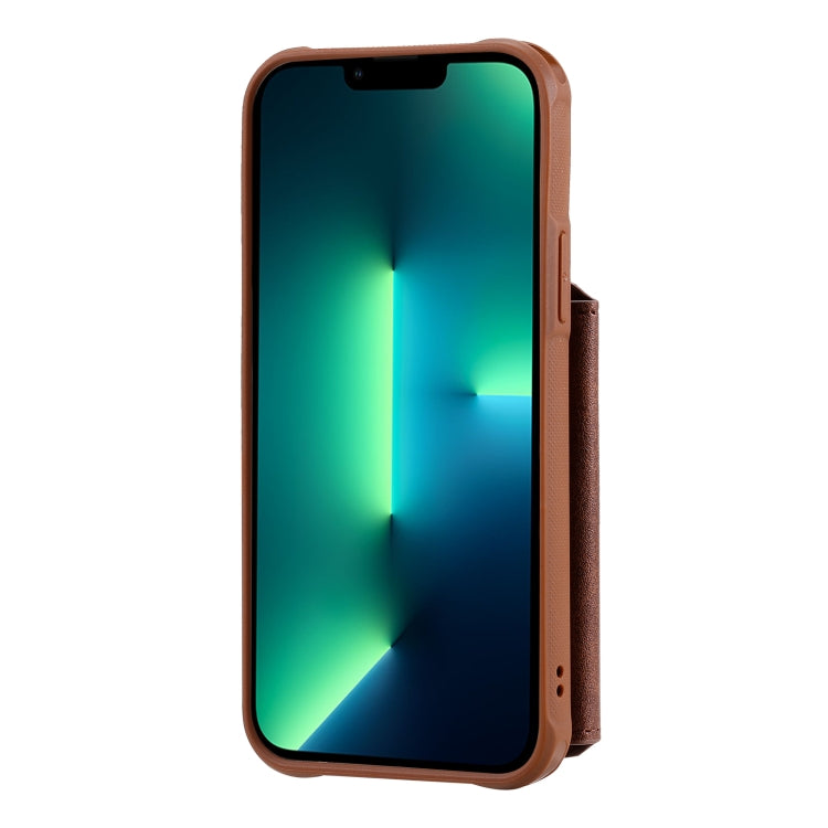 For iPhone 13 Pro Zipper Shockproof Protective Phone Case