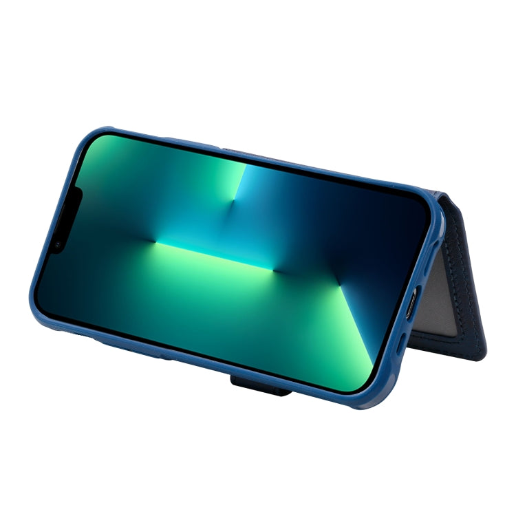 For iPhone 13 Pro Zipper Shockproof Protective Phone Case