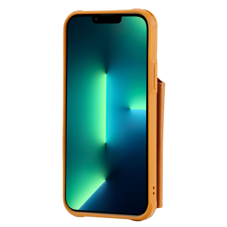 For iPhone 13 Pro Zipper Shockproof Protective Phone Case