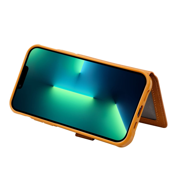 For iPhone 13 Pro Zipper Shockproof Protective Phone Case