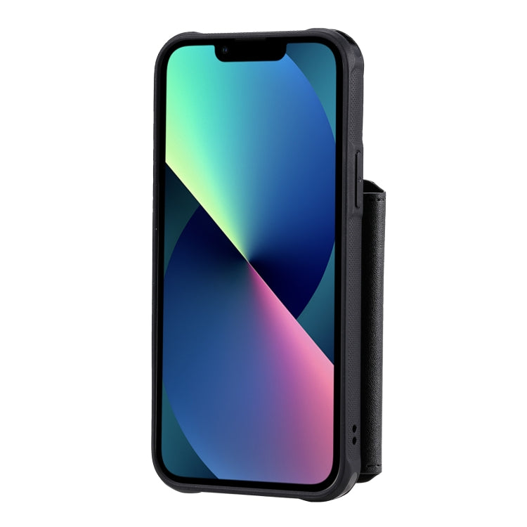 For iPhone 13 mini Zipper Shockproof Protective Phone Case