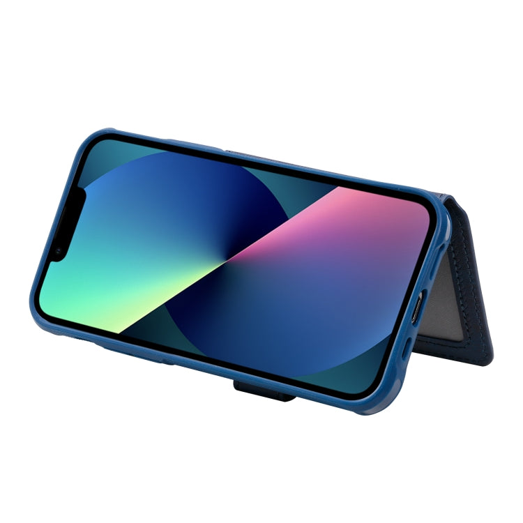 For iPhone 13 mini Zipper Shockproof Protective Phone Case