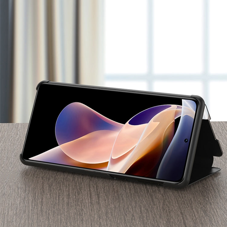 For Xiaomi Redmi Note 11 Pro Window View Leather Phone Case