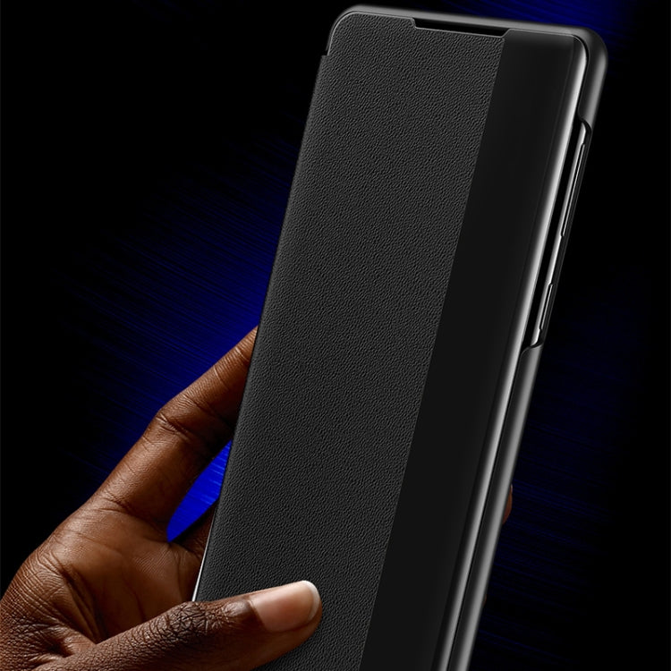 For Xiaomi Redmi Note 11 Pro Window View Leather Phone Case