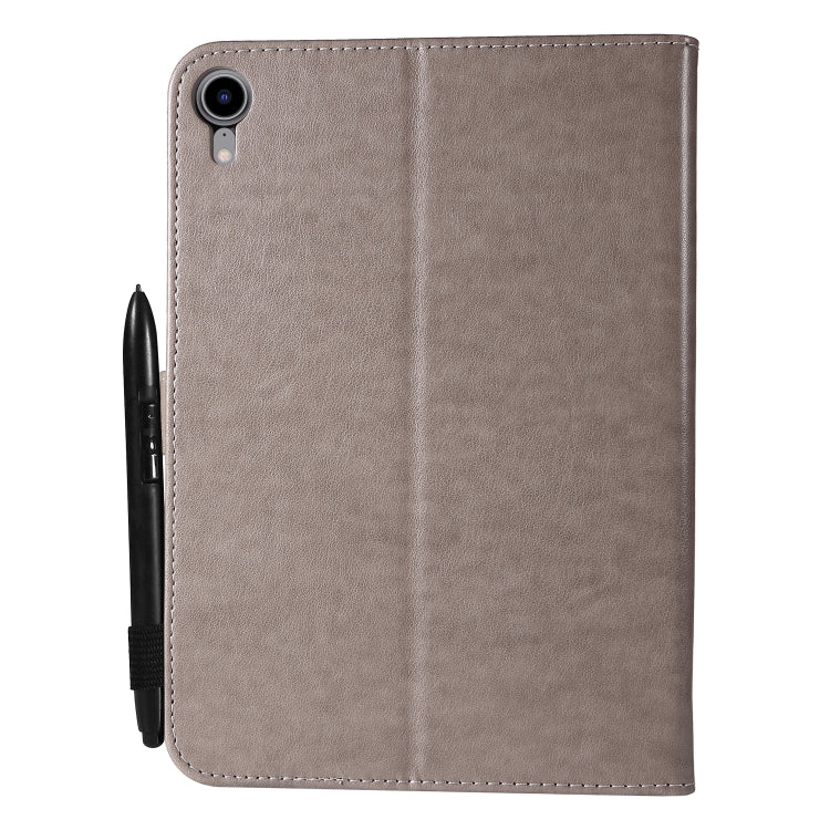 Cat Bee Embossing Pattern Horizontal Flip Leather Tablet Case For iPad mini 6