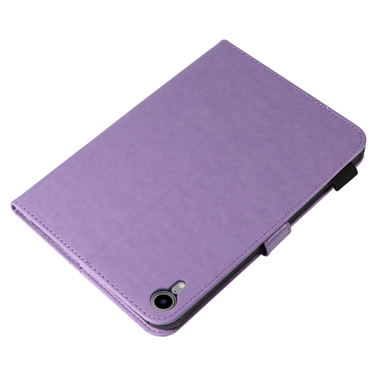 Cat Bee Embossing Pattern Horizontal Flip Leather Tablet Case For iPad mini 6