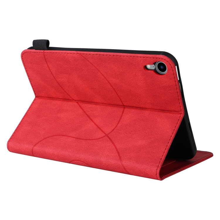 Dual-color Splicing Horizontal Flip Leather Tablet Case For iPad mini 6
