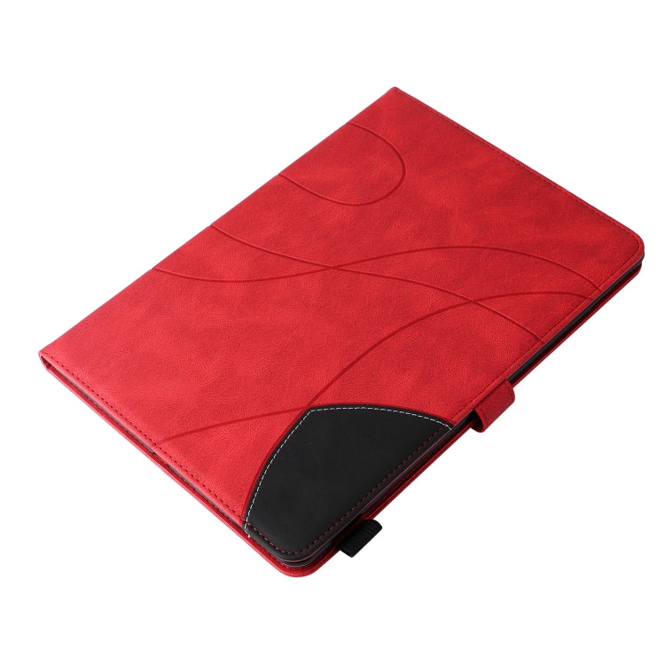 Dual-color Splicing Horizontal Flip Leather Tablet Case For iPad mini 6