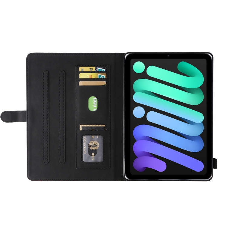 Dual-color Splicing Horizontal Flip Leather Tablet Case For iPad mini 6