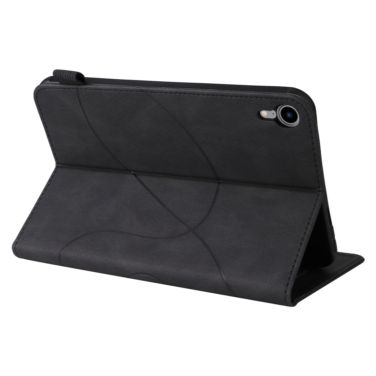 Dual-color Splicing Horizontal Flip Leather Tablet Case For iPad mini 6