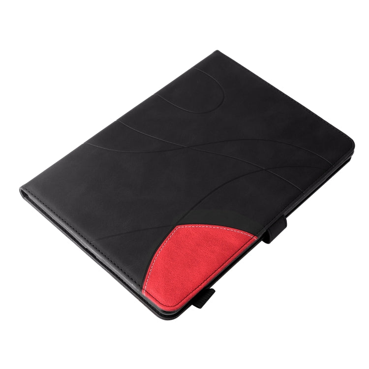 Dual-color Splicing Horizontal Flip Leather Tablet Case For iPad mini 6
