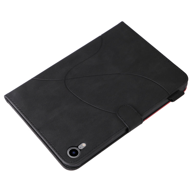 Dual-color Splicing Horizontal Flip Leather Tablet Case For iPad mini 6