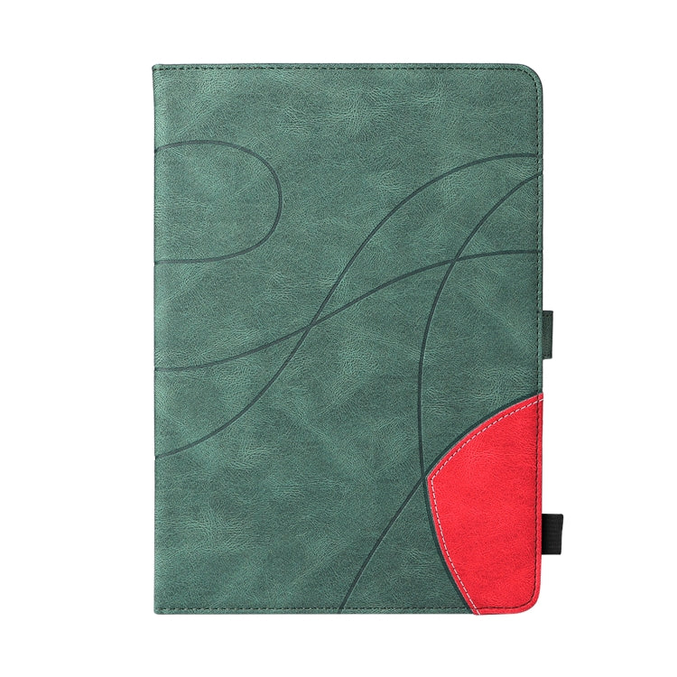 Dual-color Splicing Horizontal Flip Leather Tablet Case For iPad mini 6