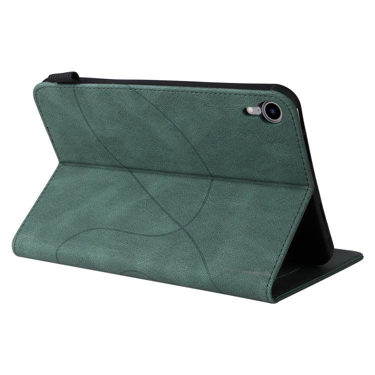 Dual-color Splicing Horizontal Flip Leather Tablet Case For iPad mini 6