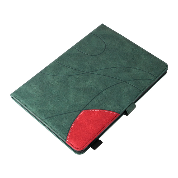 Dual-color Splicing Horizontal Flip Leather Tablet Case For iPad mini 6