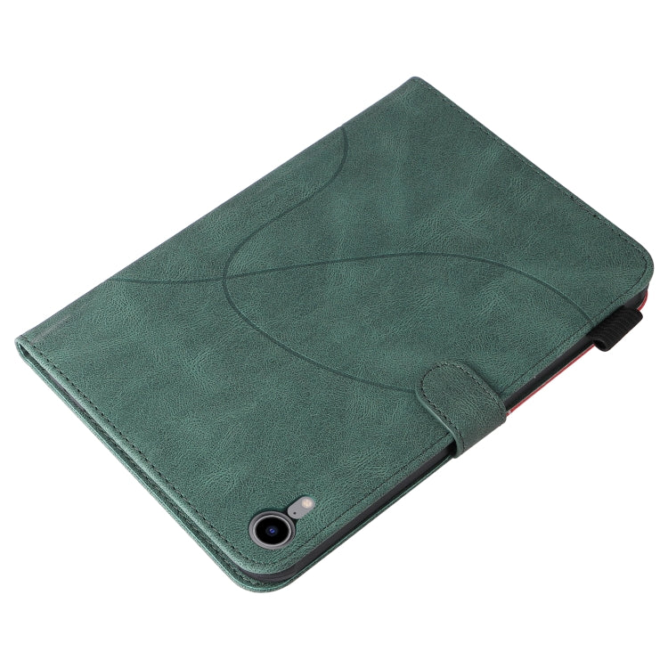 Dual-color Splicing Horizontal Flip Leather Tablet Case For iPad mini 6