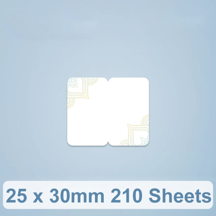 25 x 30mm 210 Sheets Thermal Printing Label Paper For NiiMbot D101 / D11