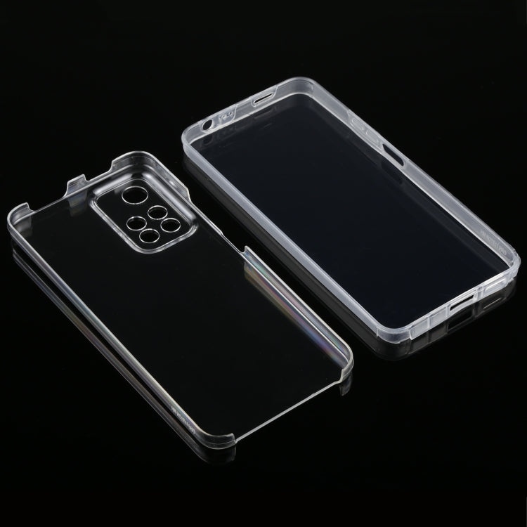 For Xiaomi Redmi Note 11 Pro PC+TPU Double-Sided All-Inclusive Transparent Phone Case