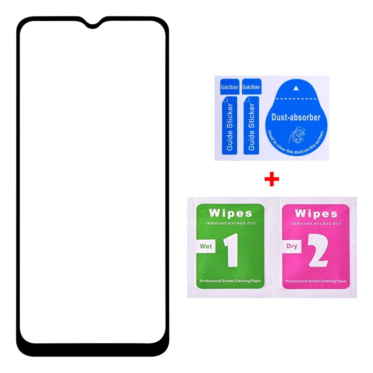 25 PCS Full Glue Cover Screen Protector Tempered Glass Film For TCL 20Y