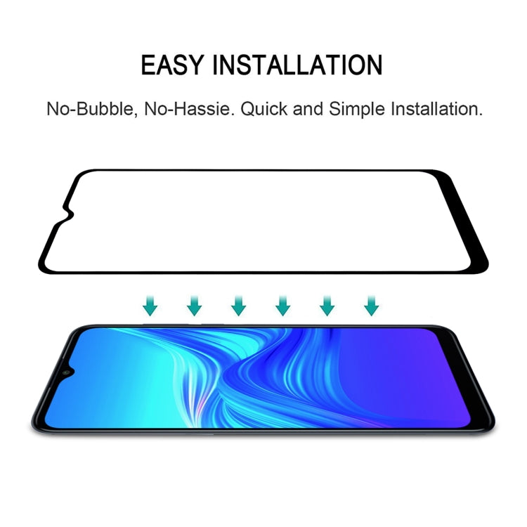 25 PCS Full Glue Cover Screen Protector Tempered Glass Film For TCL 20Y