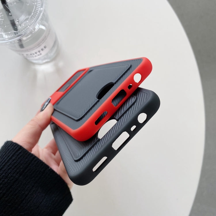 For OPPO A15 Sliding Camshield Card TPU + PC Case