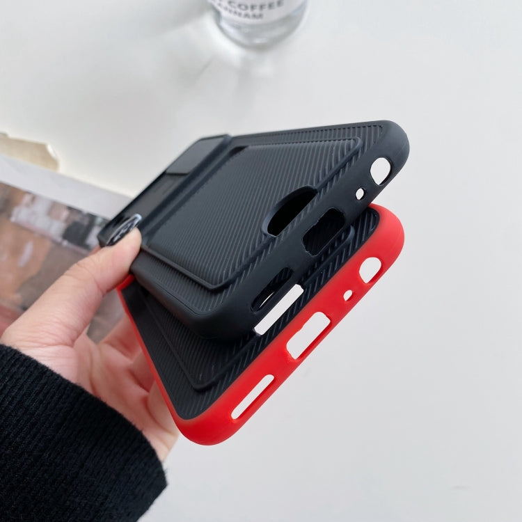 For vivo Y20 Sliding Camshield Card TPU + PC Case