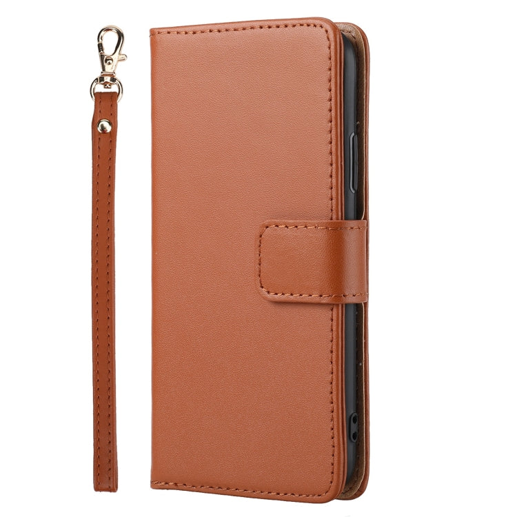 For iPhone XS Max Plain Weave Cowhide Leather Phone Case