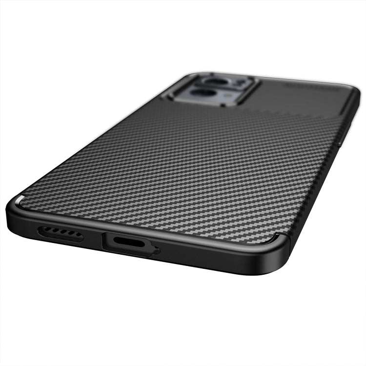 For OPPO Reno7 Pro 5G Carbon Fiber Texture Shockproof TPU Phone Case