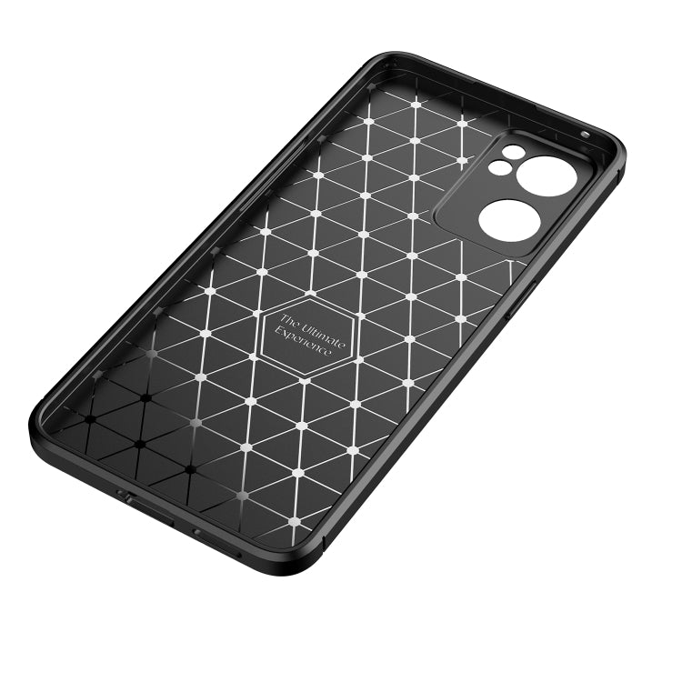 For OPPO Reno7 5G Global / Find X5 Lite Carbon Fiber Texture Shockproof TPU Phone Case