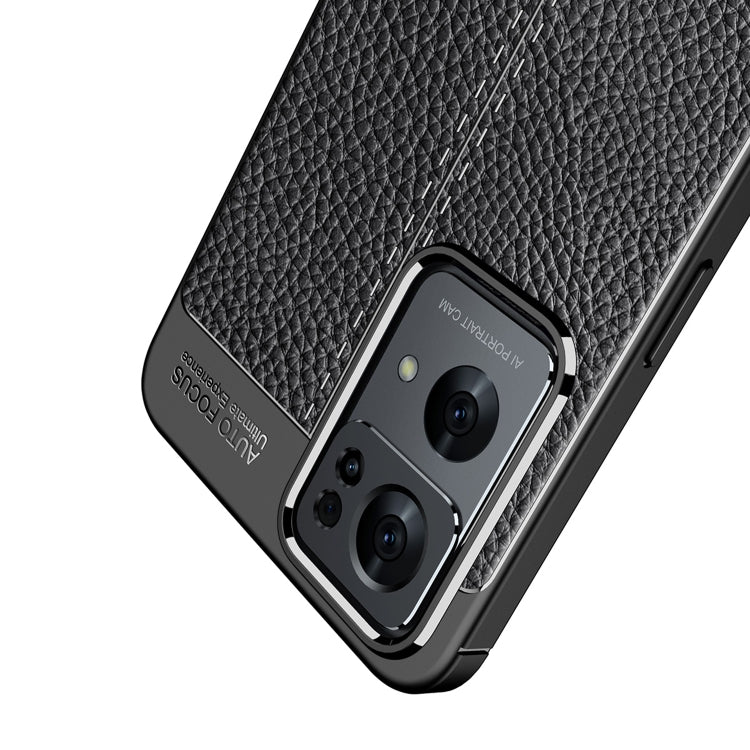 For OPPO Reno7 Pro 5G Litchi Texture Shockproof Phone TPU Case