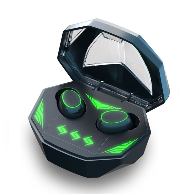 MD518 TWS Stereo Wireless Gaming Bluetooth Earphone(Black)