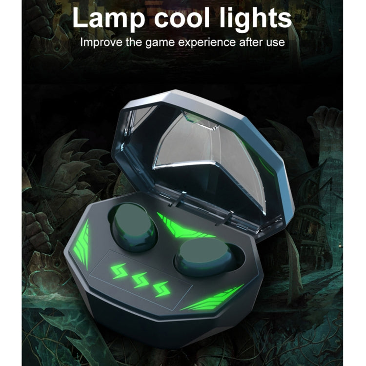 MD518 TWS Stereo Wireless Gaming Bluetooth Earphone(Black)